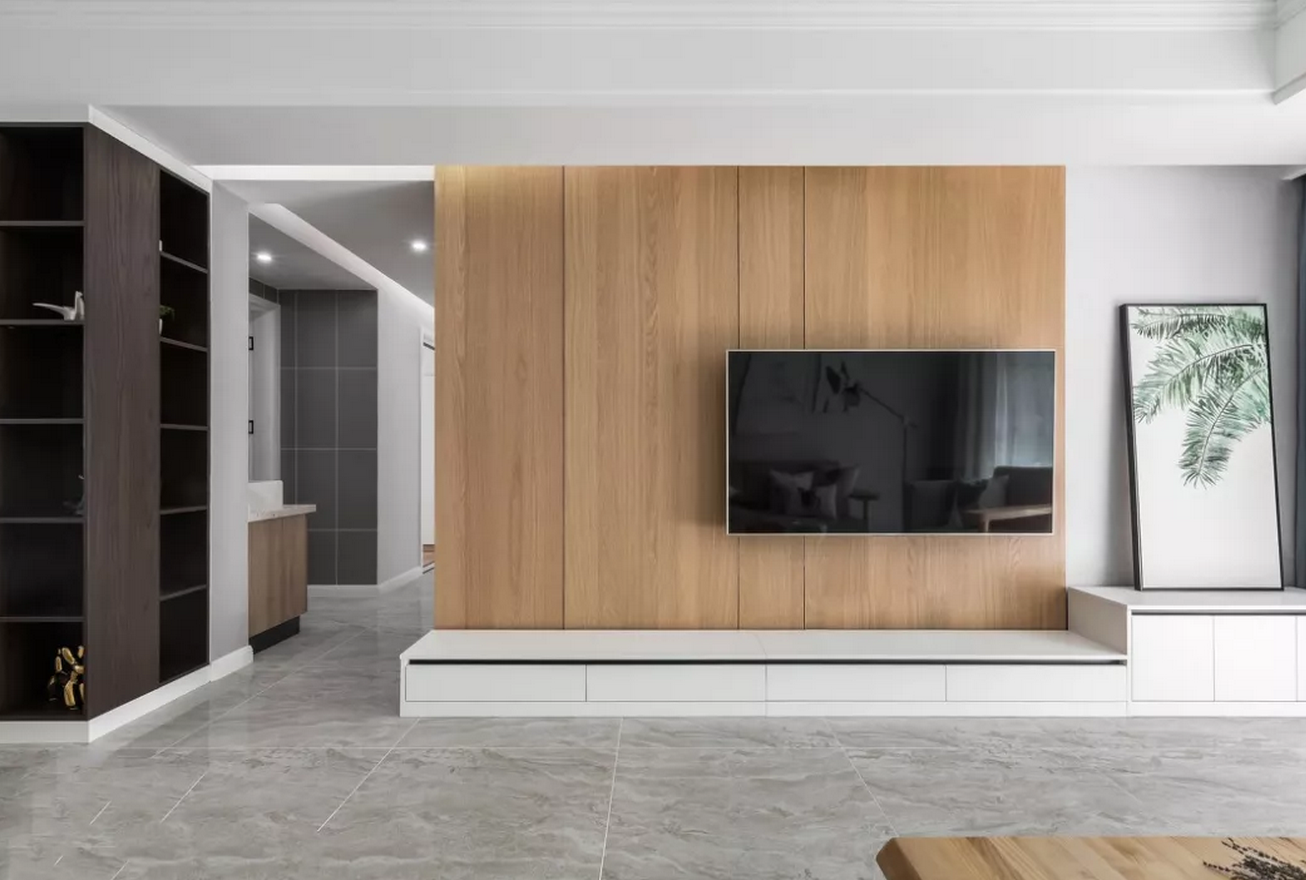 تطبيق لوحة الحائط PVC