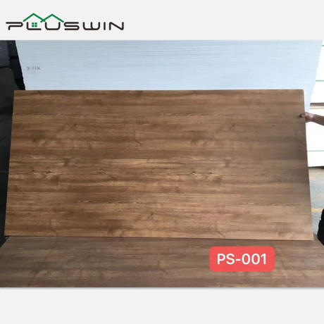 4'x8 '5-30mm PVC Foam Board مع فيلم PVC بالألوان الخشبية مغلفة للأثاث 