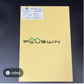 تطبيق لوحة رغوة WPC في منطقة معرض الأعمال